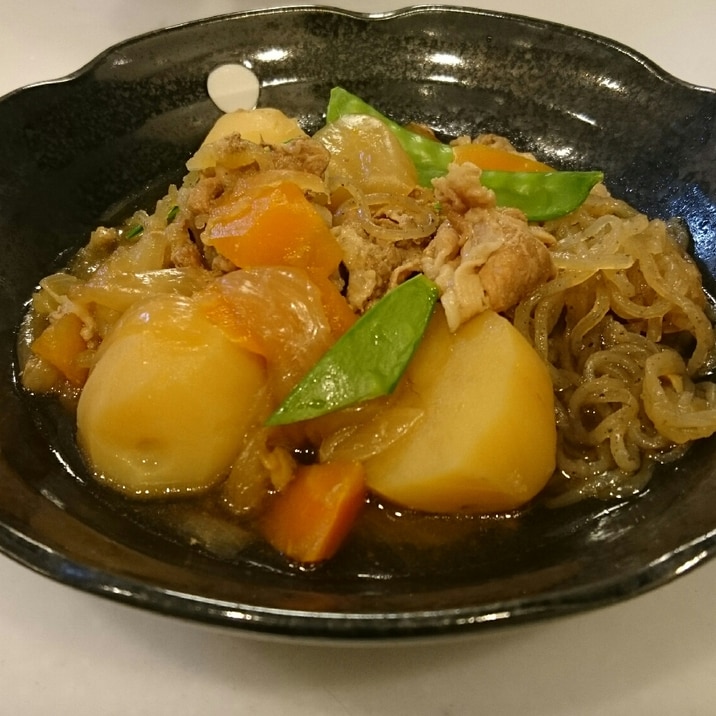 圧力鍋で新じゃがの肉じゃが レシピ 作り方 By 涼美さん 楽天レシピ